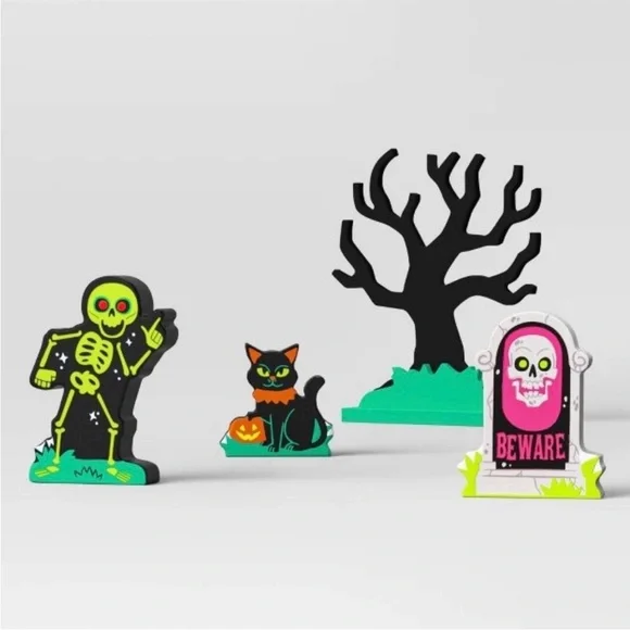 Target Hyde & EEK! Halloween Wooden Characters Bundle - Picture 4 of 5